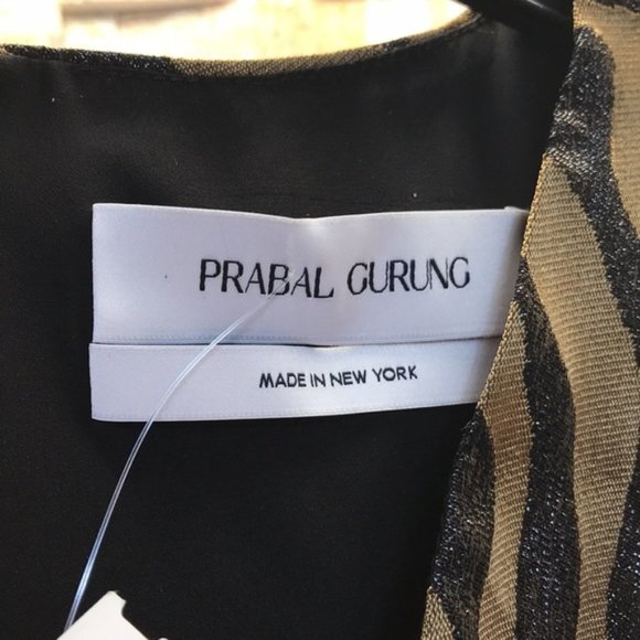 Prabal Gurung Tiger-Print Sleeveless DRESS - Picture 10 of 13